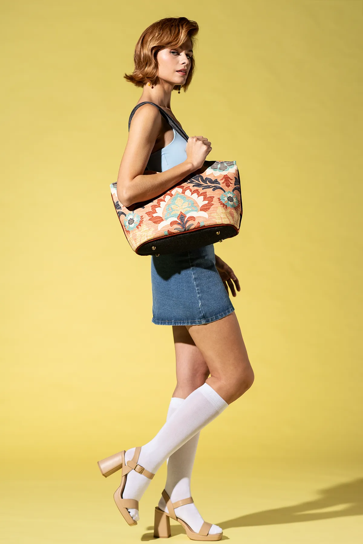 Santa Monica Lolita Handbag with Matching Pouch