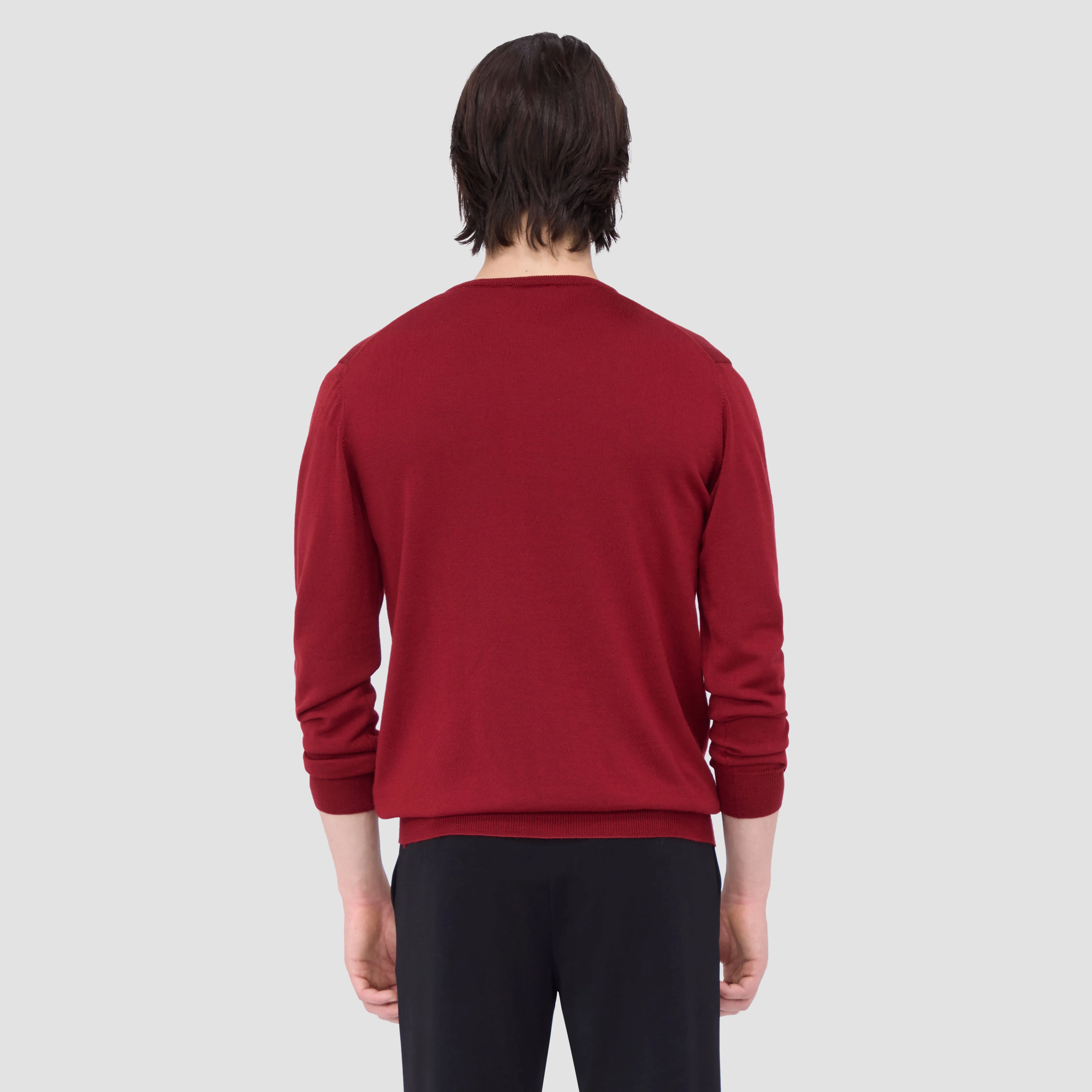 Scott Crew Neck Super Merino Sweater