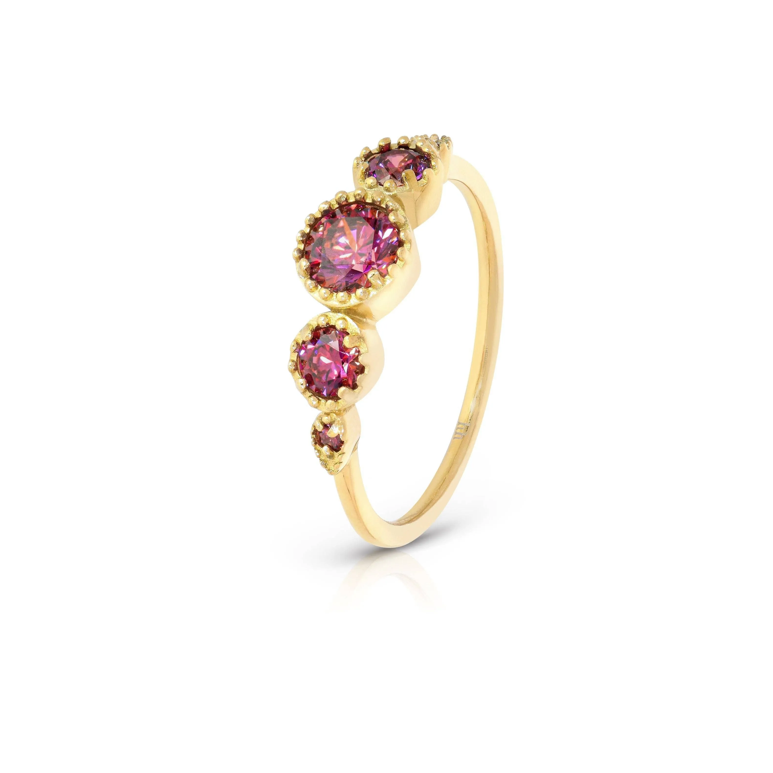 Serenity Burgundy Ring