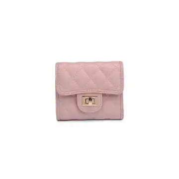 Shantel Quilted Wallet- Rose