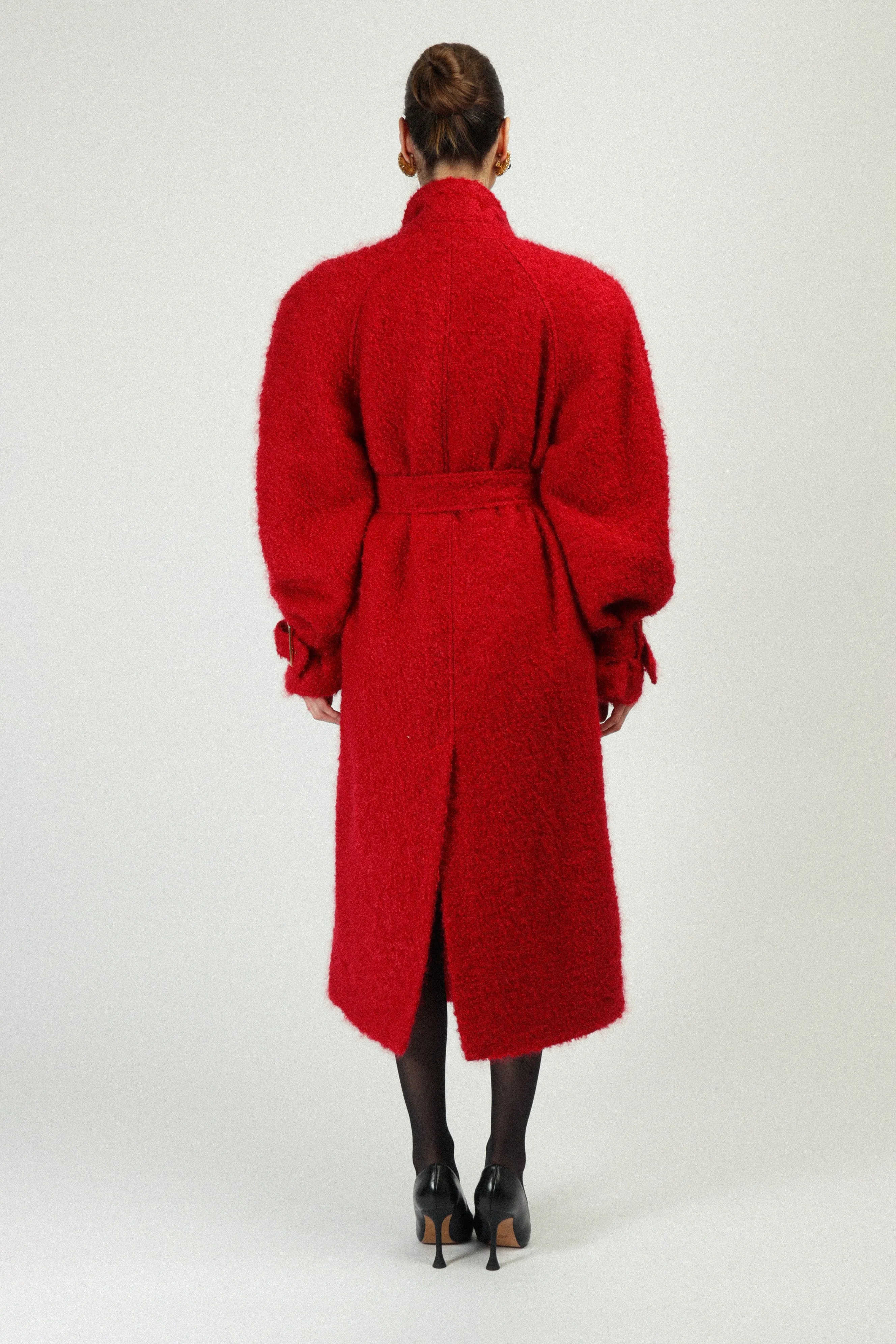 Signature Oversized Raglan Puffy Coat