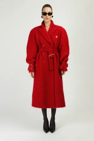 Signature Oversized Raglan Puffy Coat