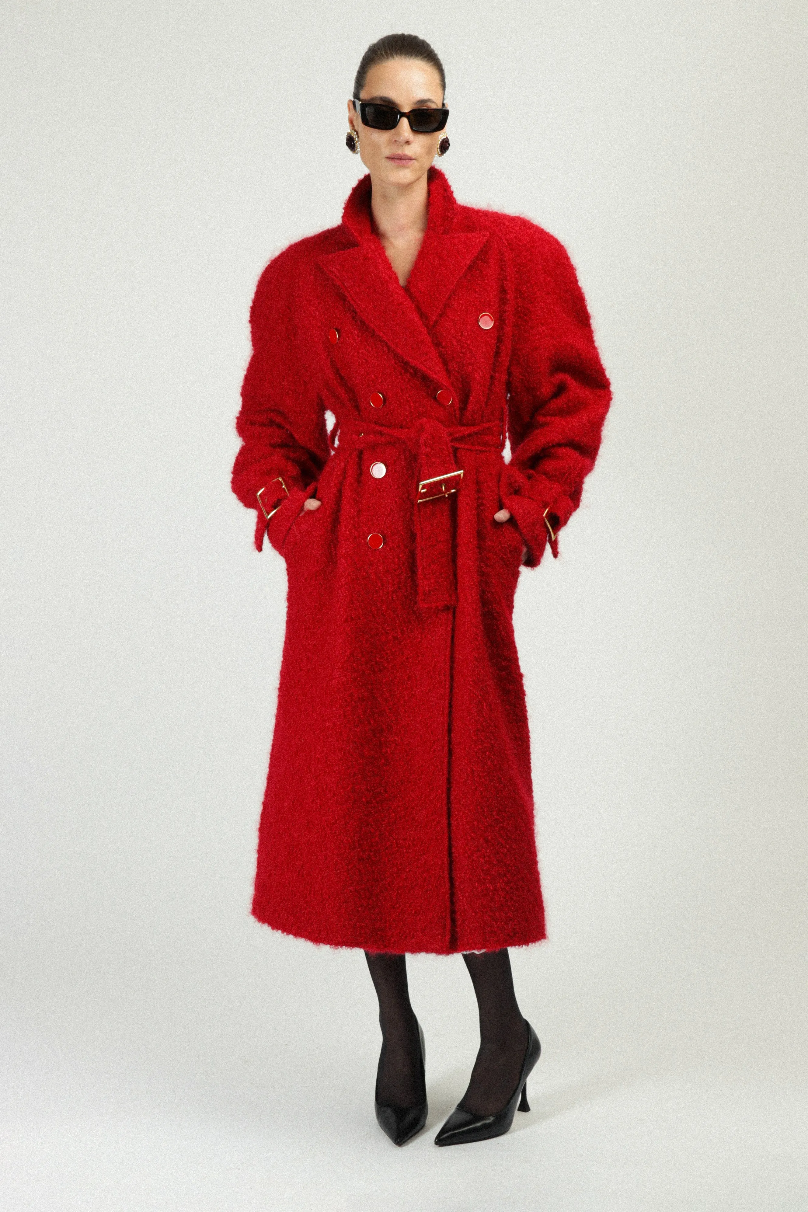 Signature Oversized Raglan Puffy Coat