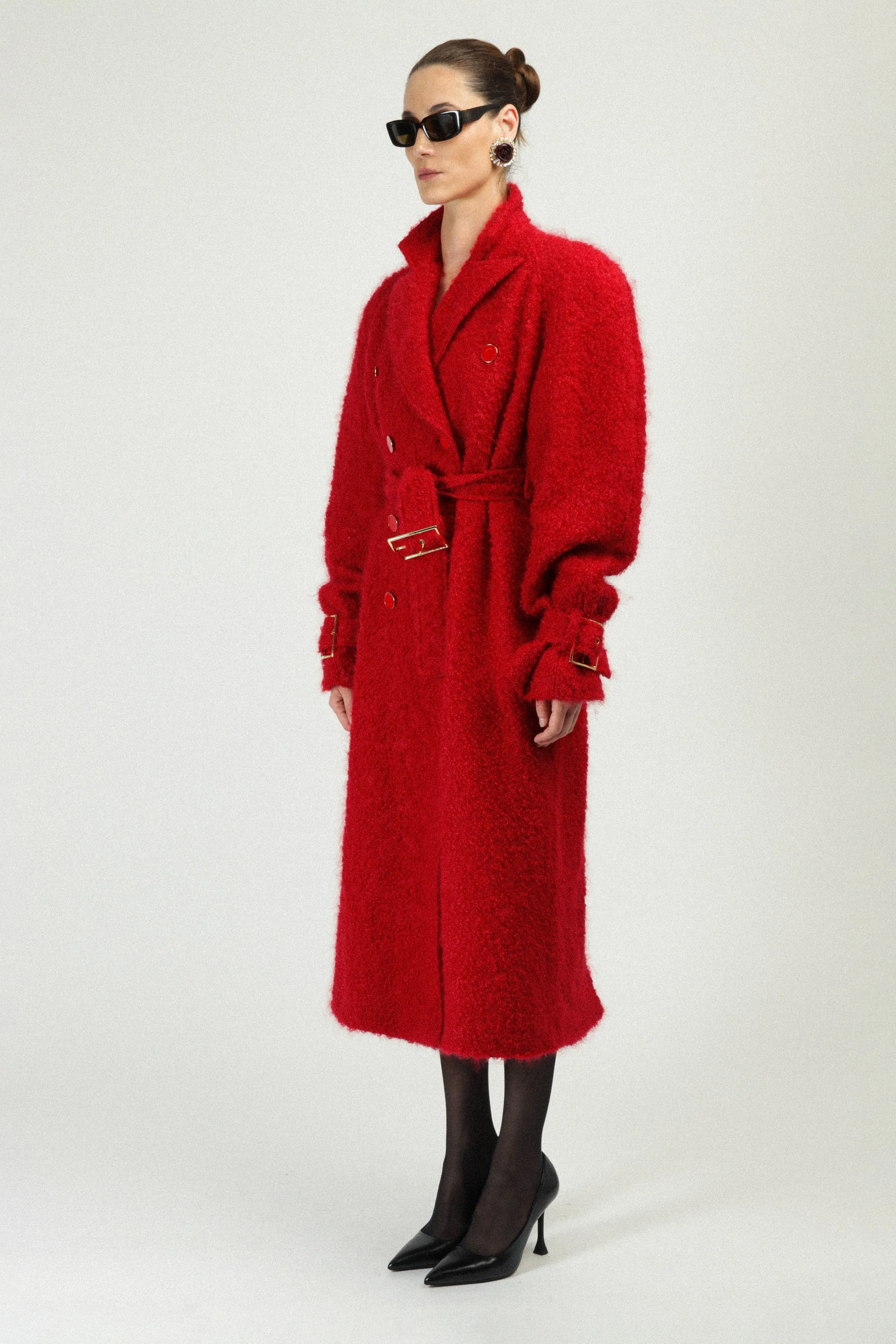 Signature Oversized Raglan Puffy Coat