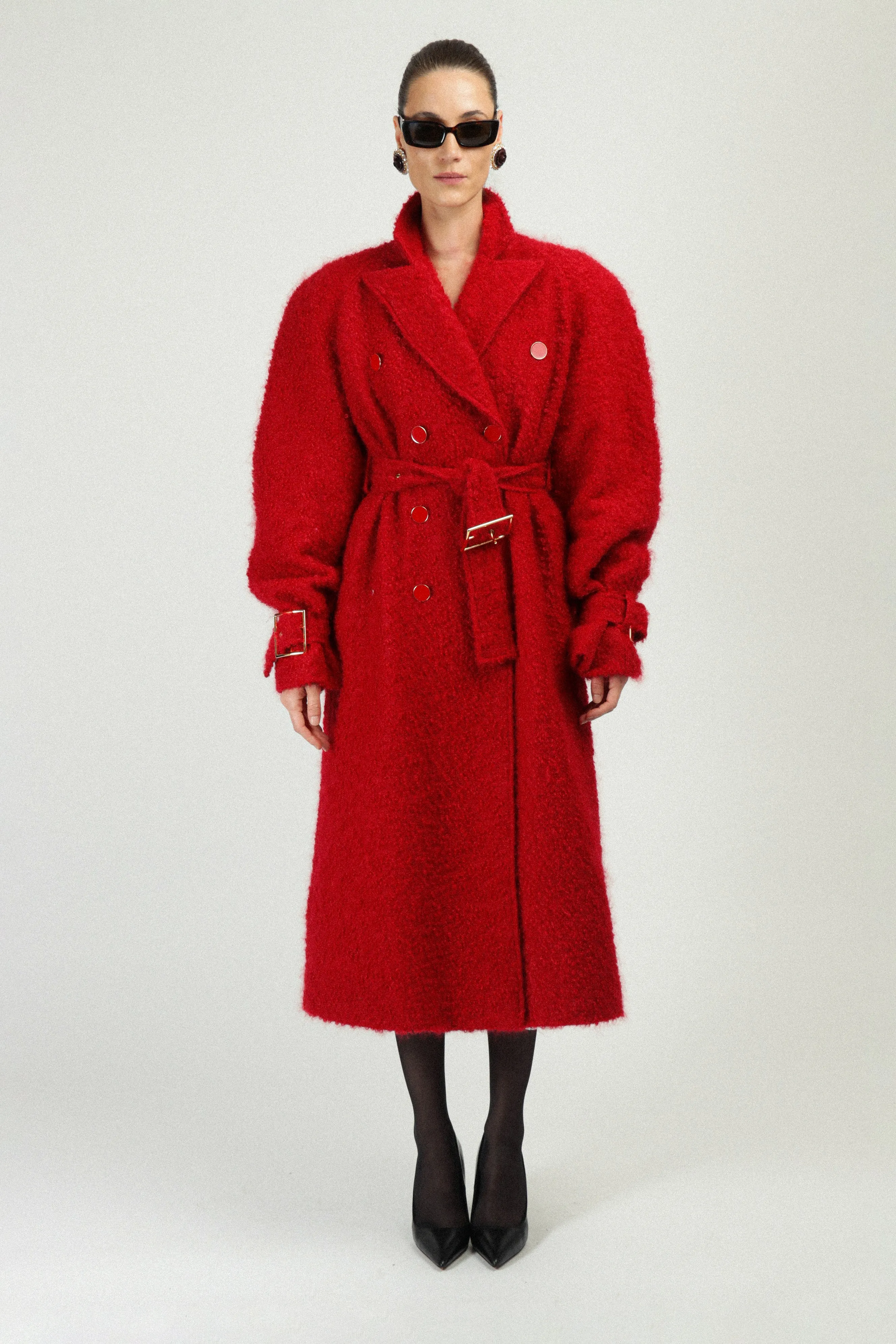 Signature Oversized Raglan Puffy Coat