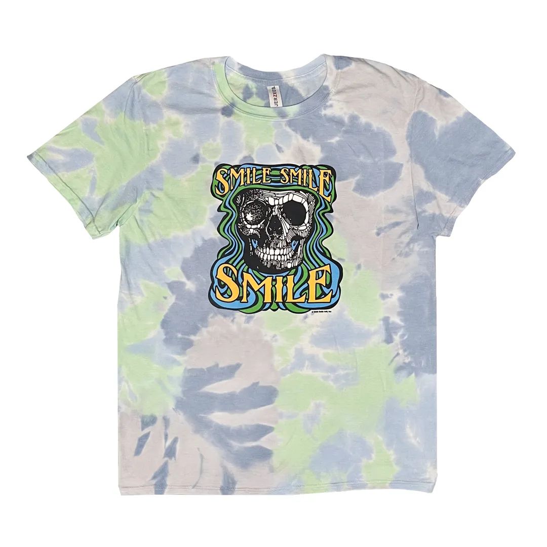 Smile, Smile, Smile Throwback Tie-Dye T-Shirt