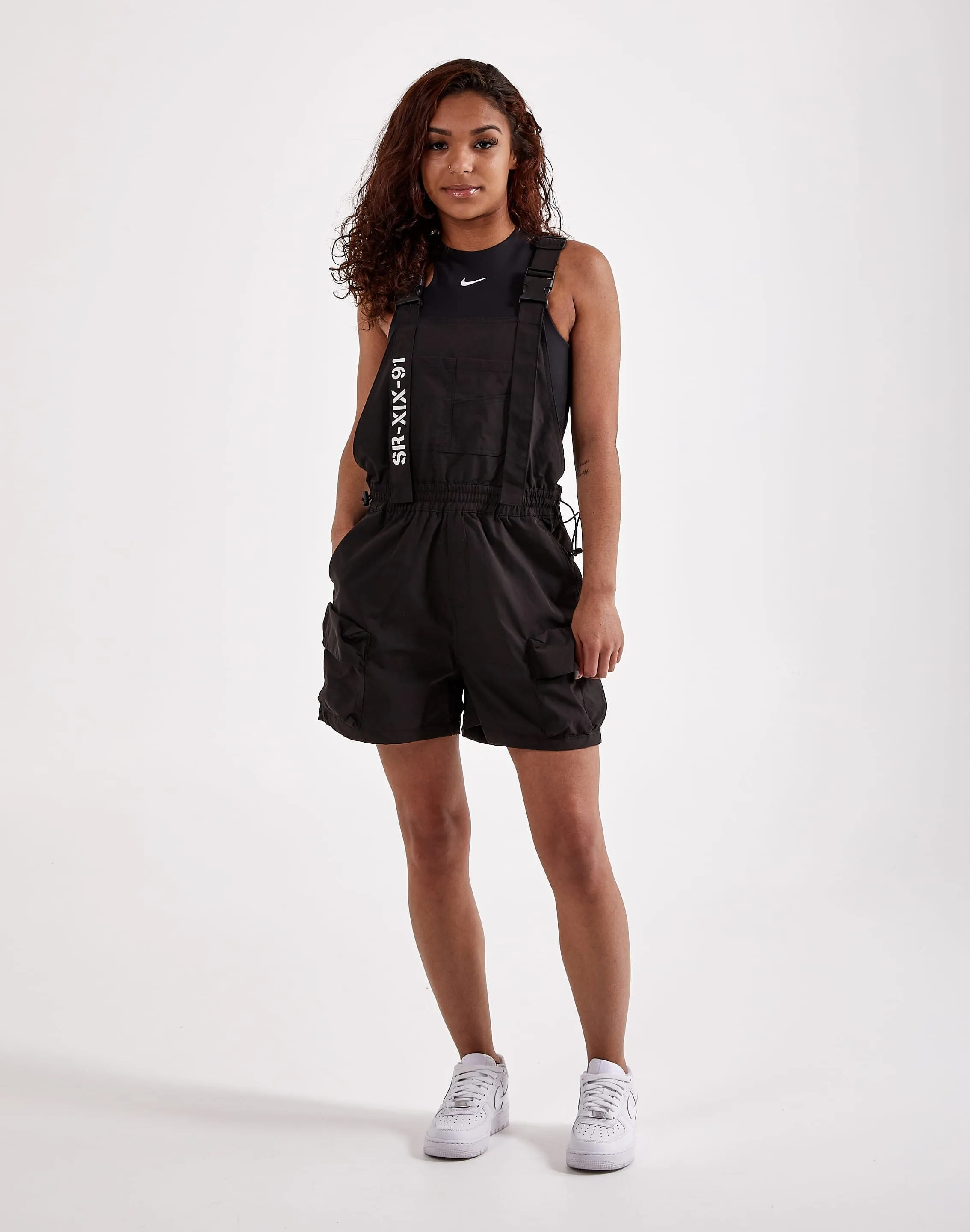 Smoke Rise Mia Overall Shorts