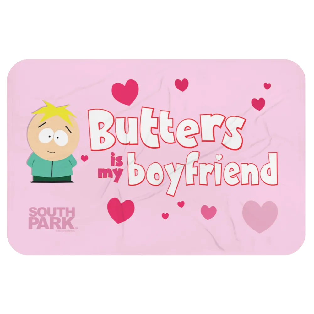 South Park Butters Is My Boyfriend Fleece Blanket