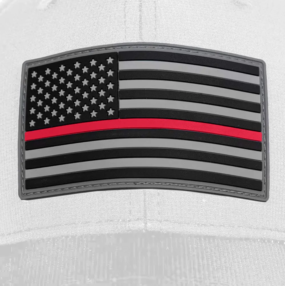 Special Edition Performance Snapback | Red Line | White