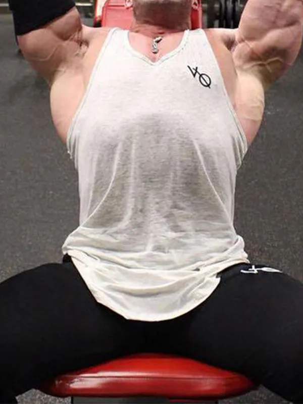 Sports Casual Slim Bottom Vest