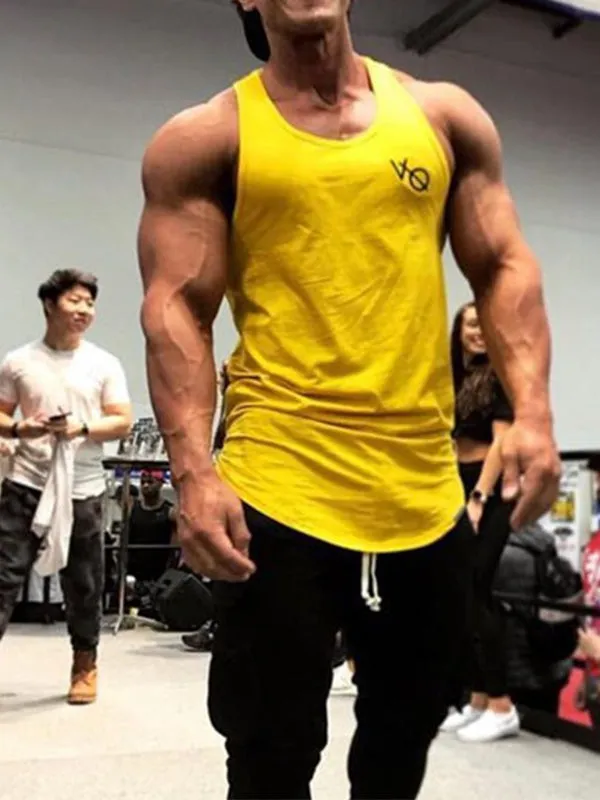 Sports Casual Slim Bottom Vest