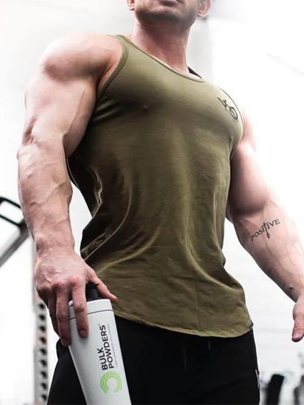 Sports Casual Slim Bottom Vest