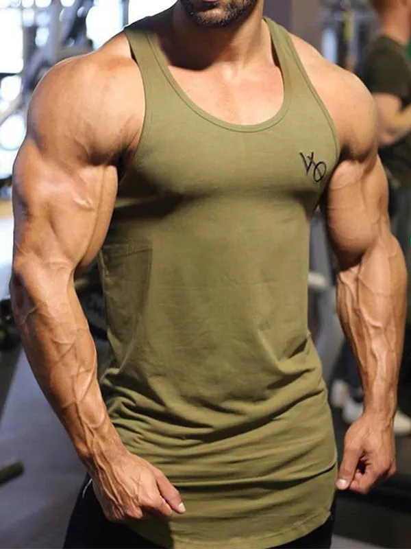 Sports Casual Slim Bottom Vest
