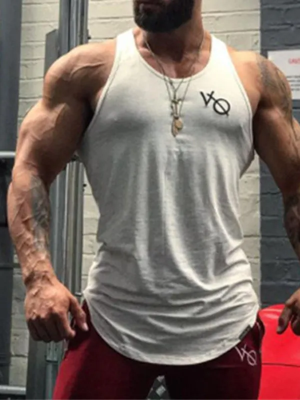 Sports Casual Slim Bottom Vest