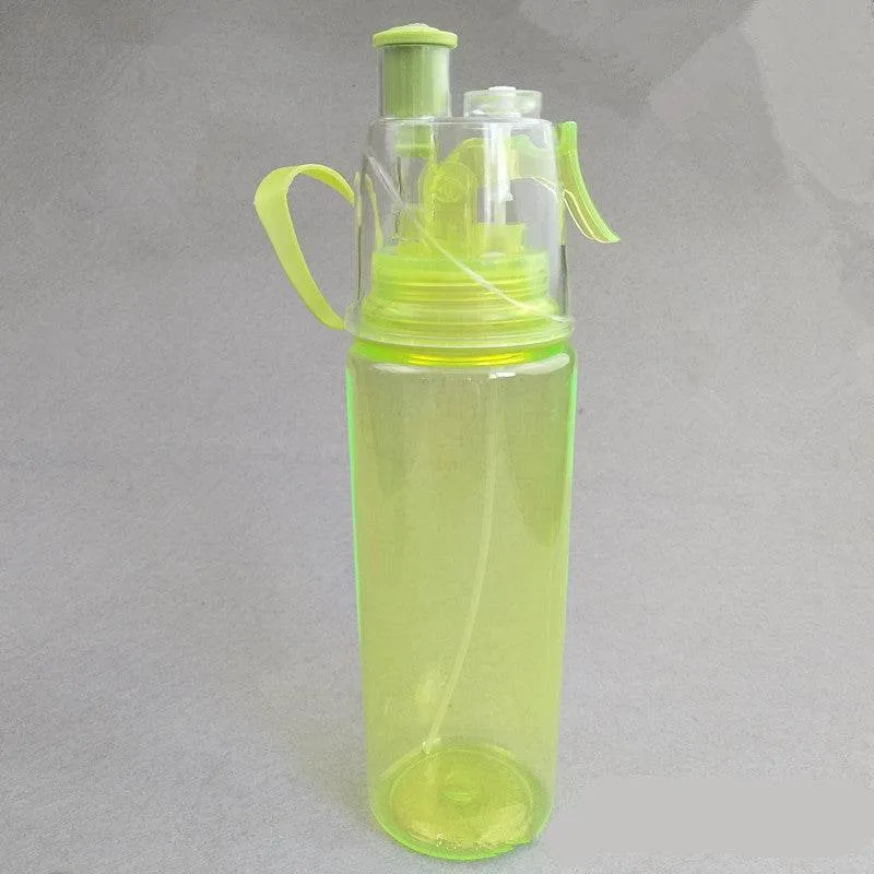 Spray Water Bottle 600ML Sports Cycling Mist Spray Water Bottle