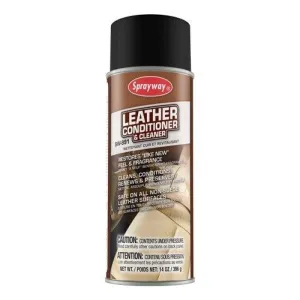 Sprayway® Leather Conditioner & Cleaner Spray- 14oz