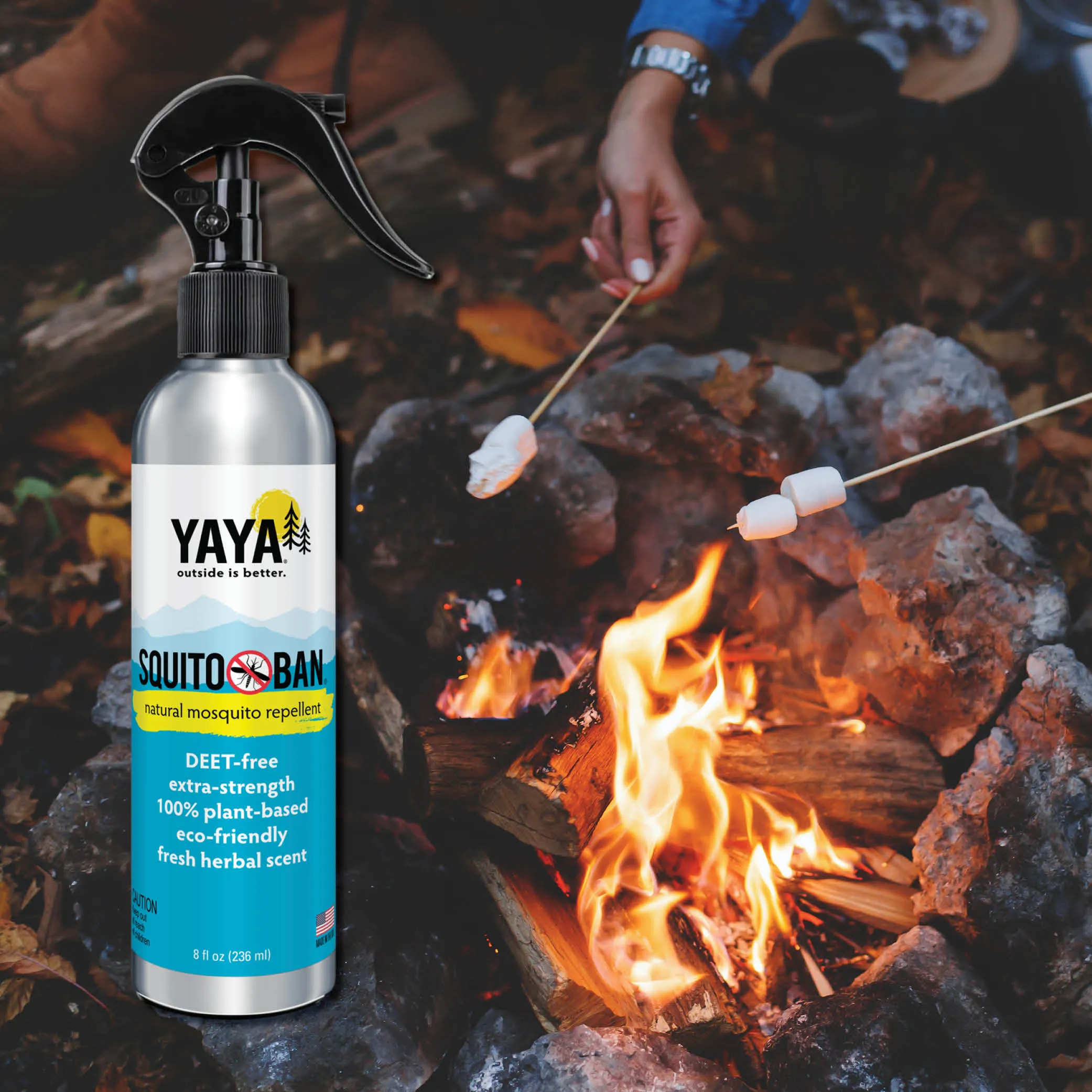 SQUITO BAN Extra Strength Natural Mosquito Repellent