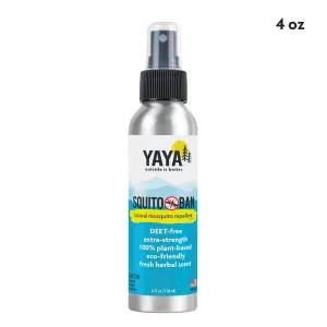 SQUITO BAN Extra Strength Natural Mosquito Repellent