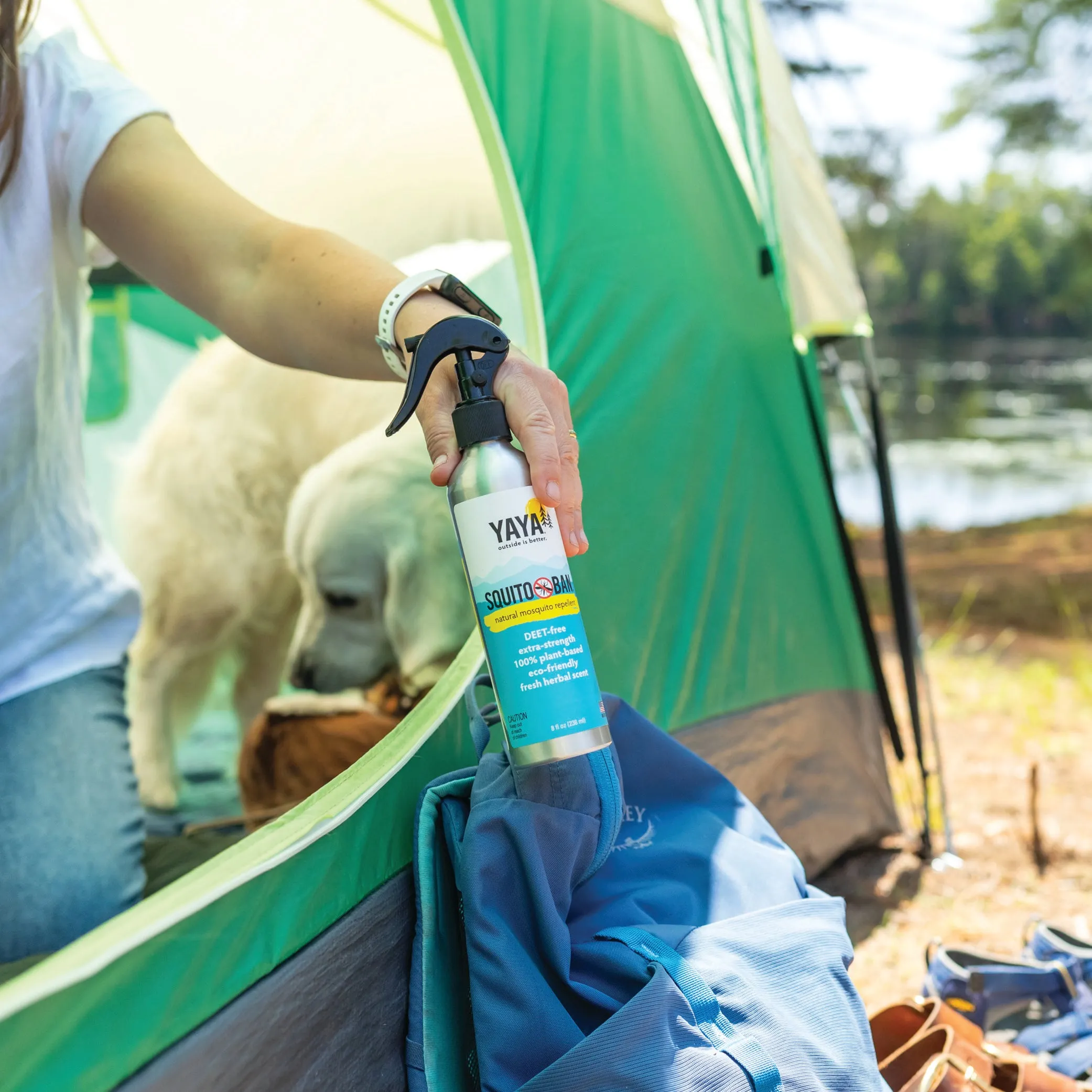 SQUITO BAN Extra Strength Natural Mosquito Repellent