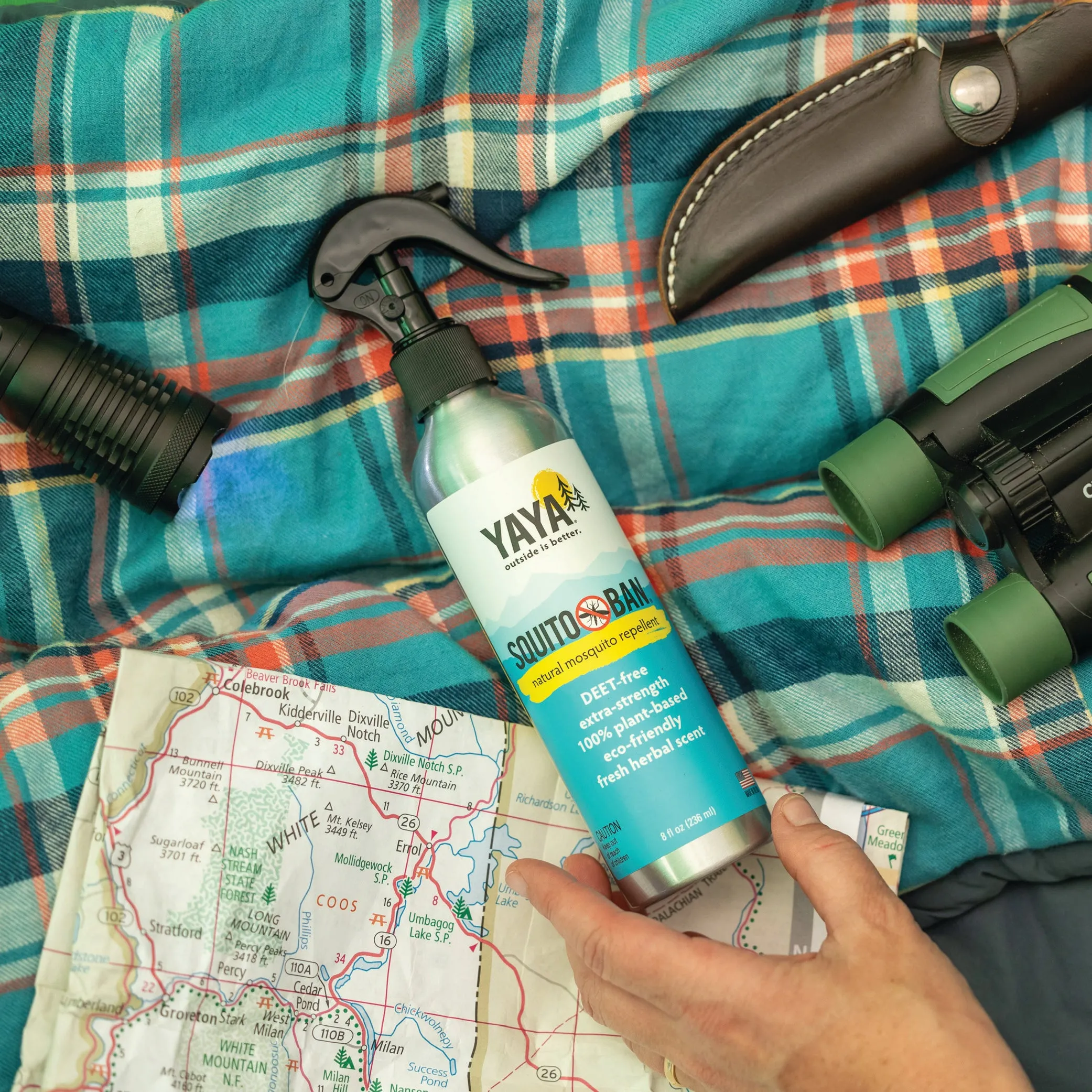 SQUITO BAN Extra Strength Natural Mosquito Repellent