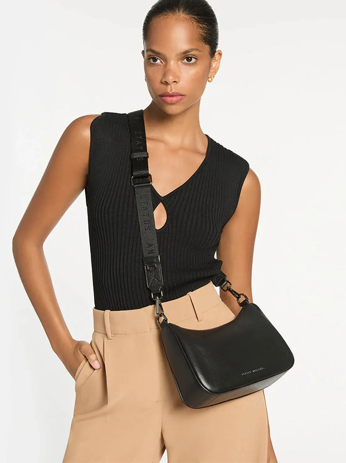 Status Anxiety - Look Both Ways Bag - Black