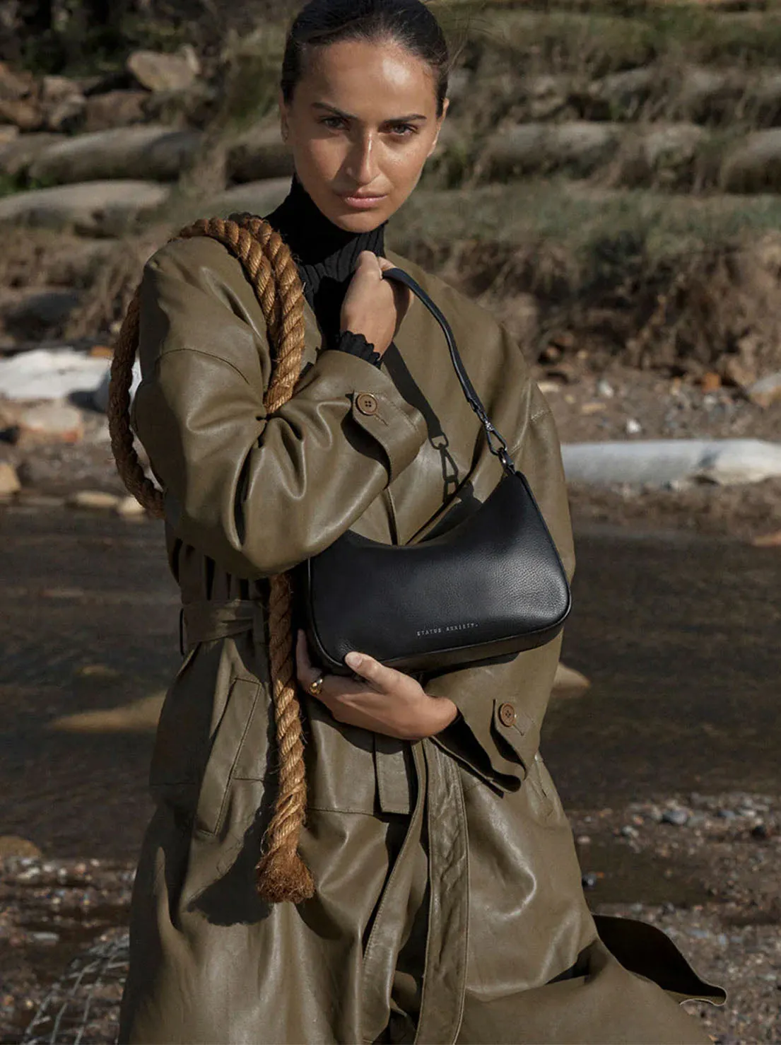 Status Anxiety - Look Both Ways Bag - Black