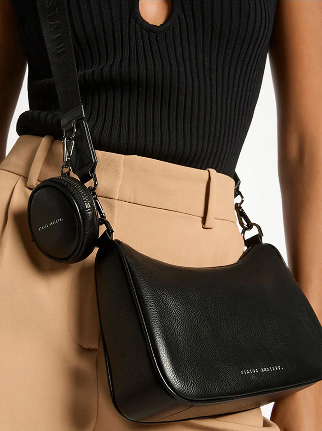 Status Anxiety - Look Both Ways Bag - Black