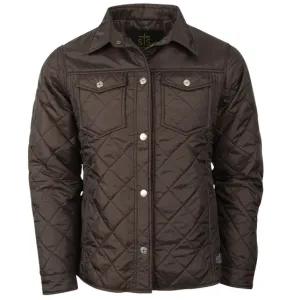 STS Men's Chocolate Cassidy Quilt Jacket
