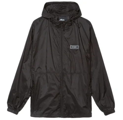 Stussy Sport Nylon Jacket Black
