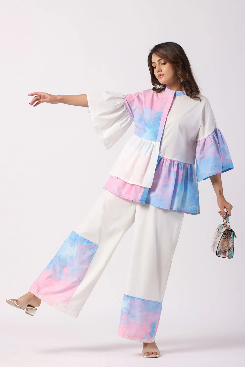 Stylish Colorful Cotton Co-Ord Set