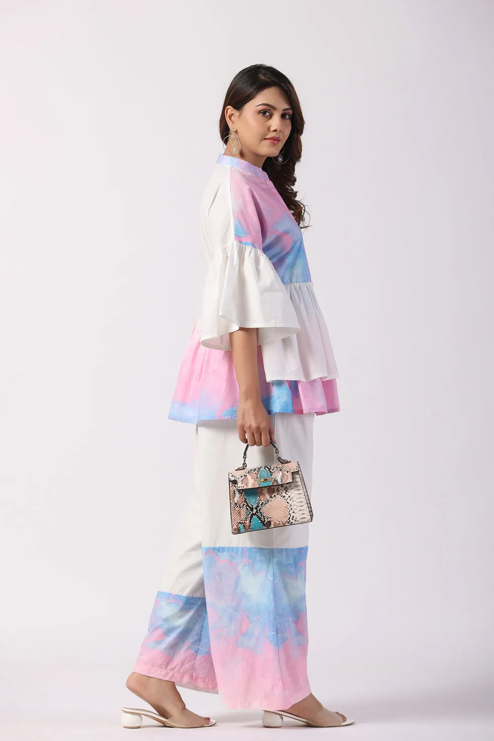 Stylish Colorful Cotton Co-Ord Set