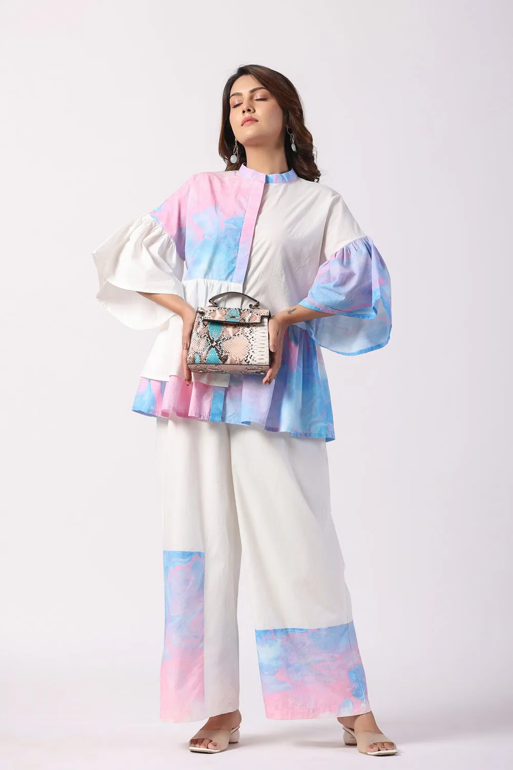 Stylish Colorful Cotton Co-Ord Set