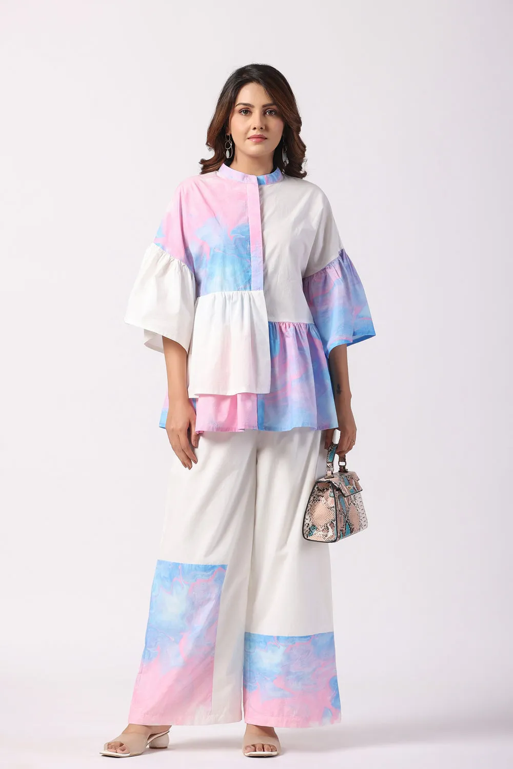 Stylish Colorful Cotton Co-Ord Set