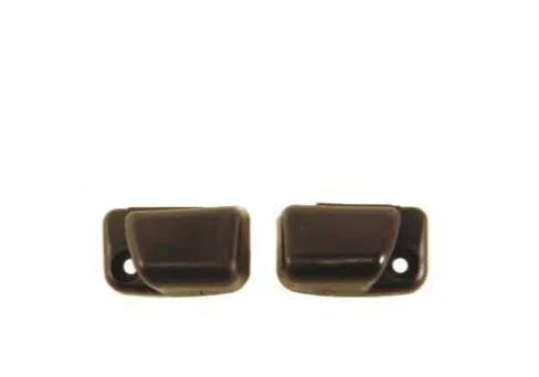 SUN VISOR CLIPS, BLACK, BEETLE 68-UP