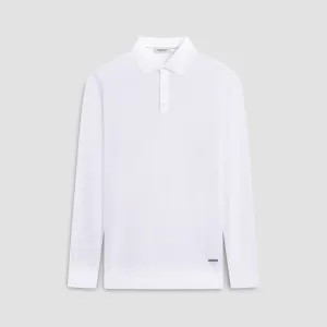 Super Merino Solid Polo Sweater