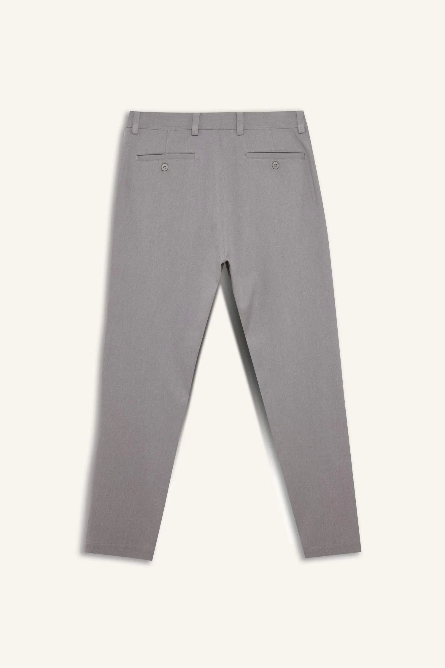 Tailored Fit Straight Leg Stretch Trousers