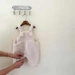 Teddy Overalls, Cream