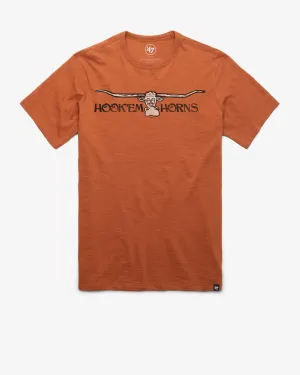 TEXAS LONGHORNS VINTAGE GRIT WORDMARK '47 SCRUM TEE