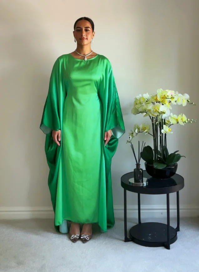 The Green Ombre Kaftan