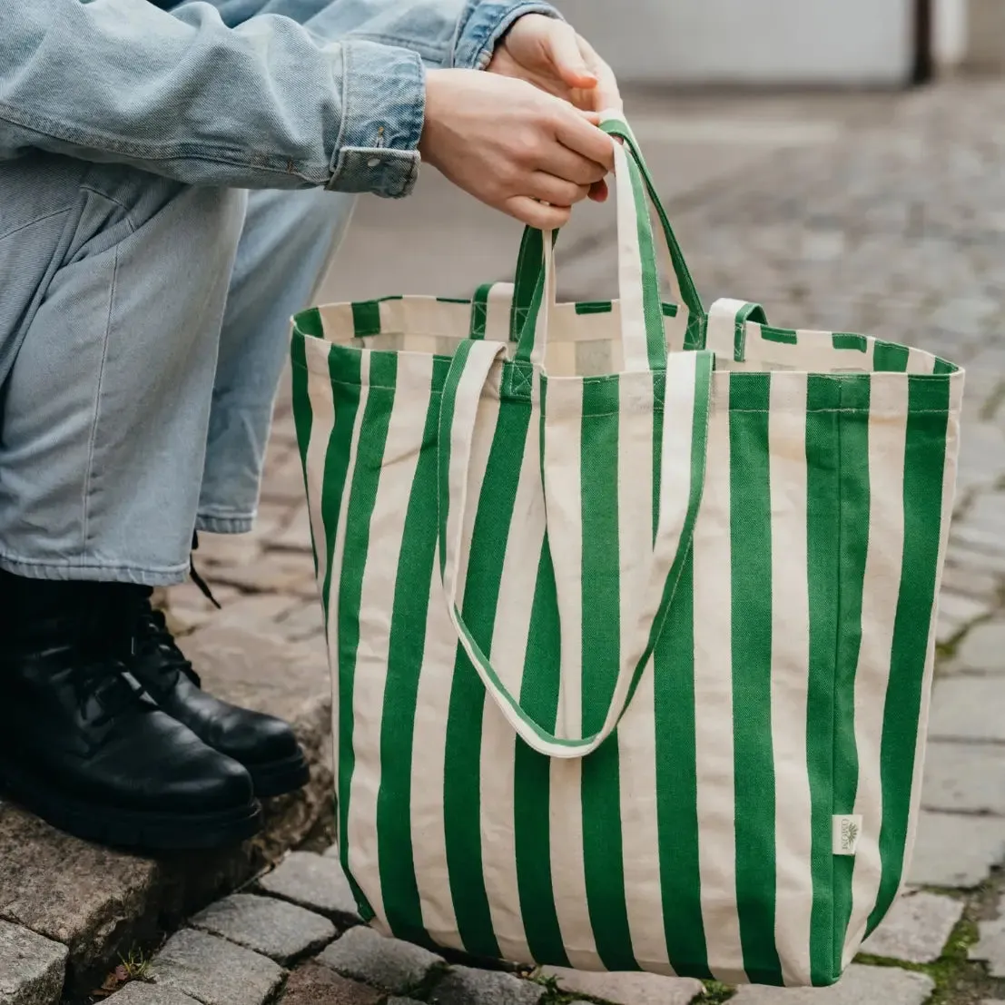 The Original Striped Tote Bag