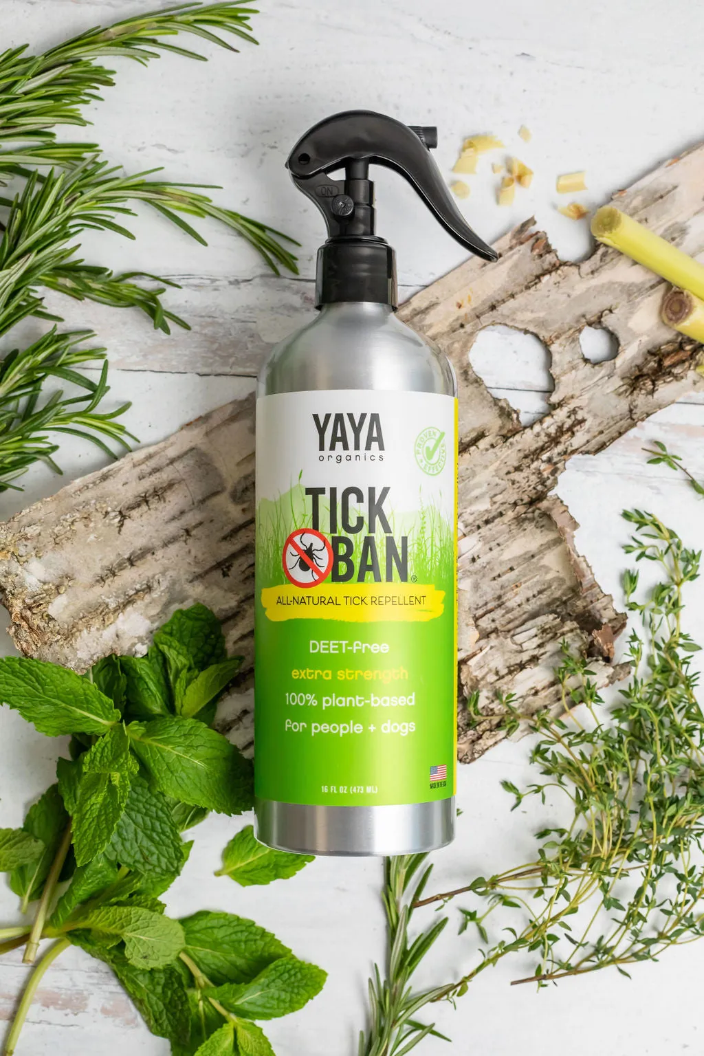 TICK BAN® All-Natural Tick Repellent (16 oz)   Refill Bundle