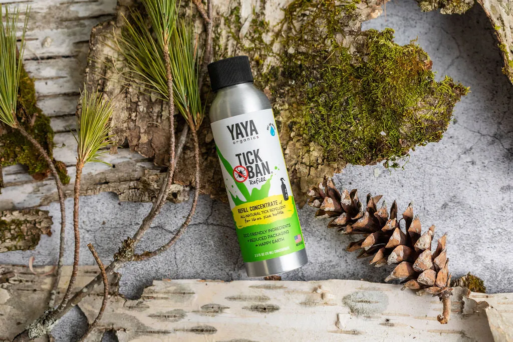 TICK BAN® All-Natural Tick Repellent (16 oz)   Refill Bundle