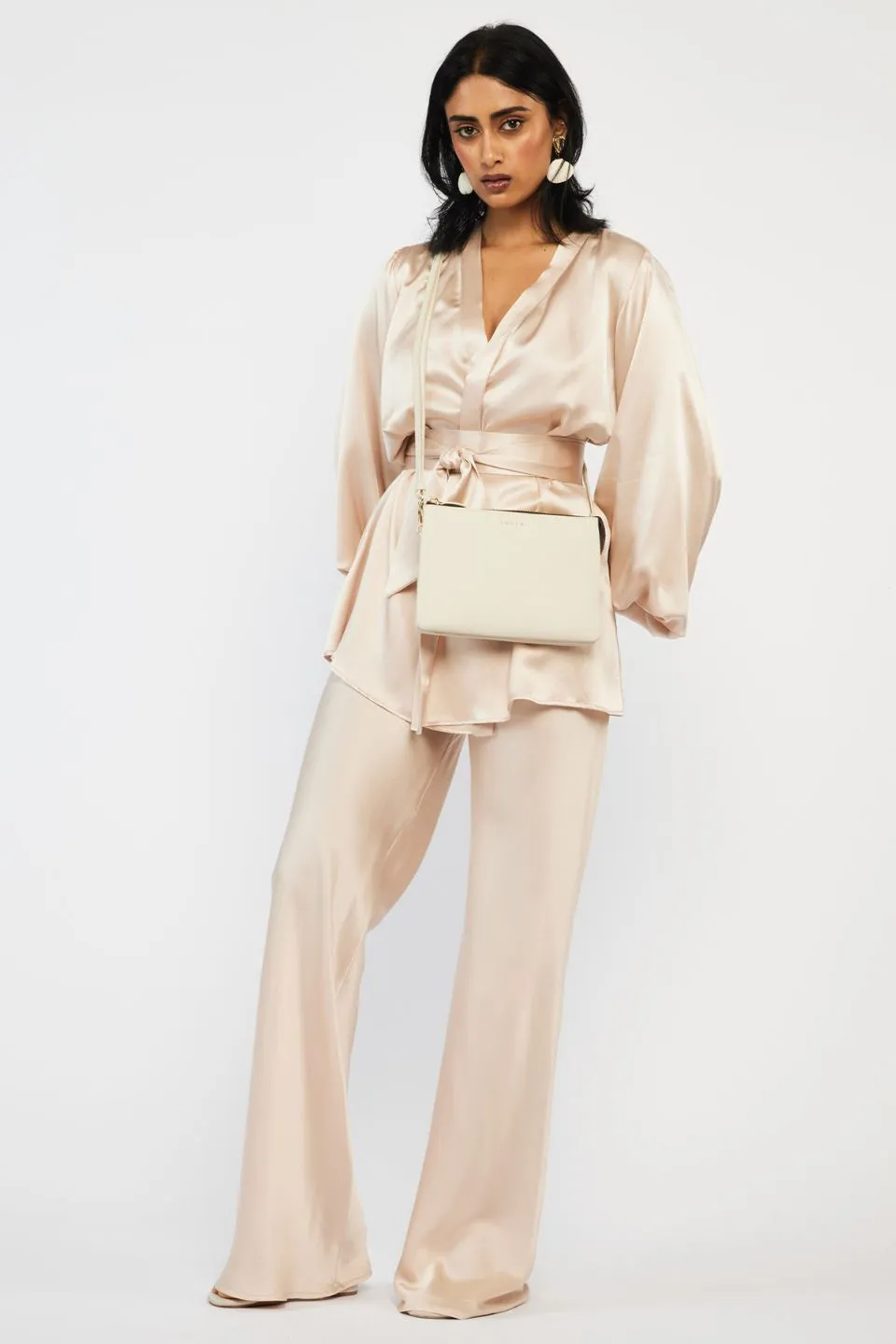 Tilly's Big Sis Alabaster Crossbody Bag
