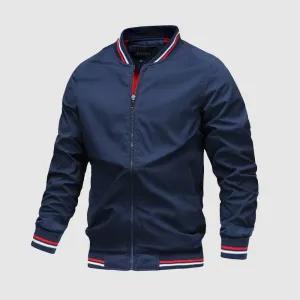Tom Rains Casual Bomber Jacket