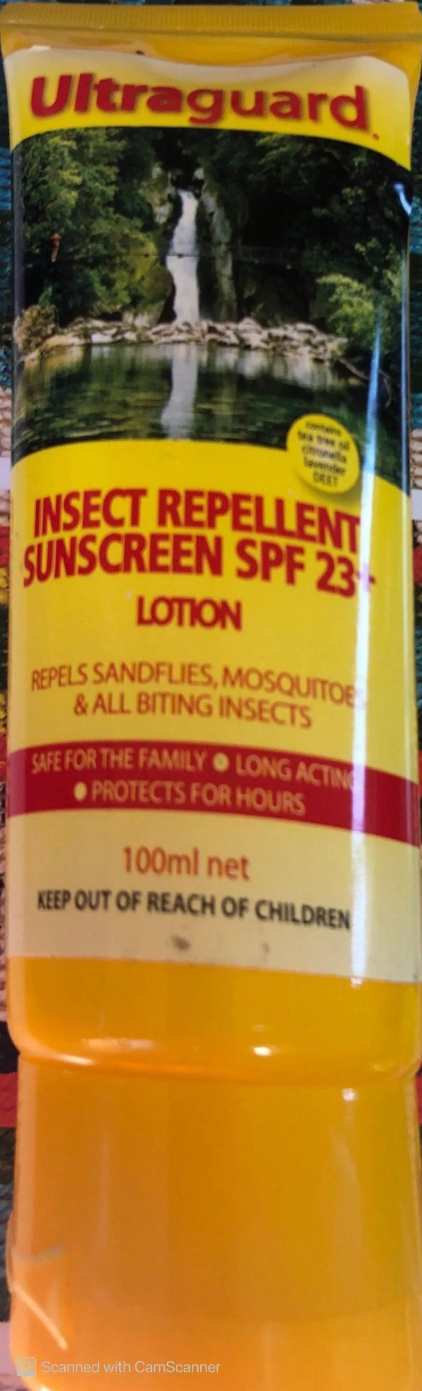 Ultraguard Insect Repellent Sunscreen SPF23  Lotion 100ml