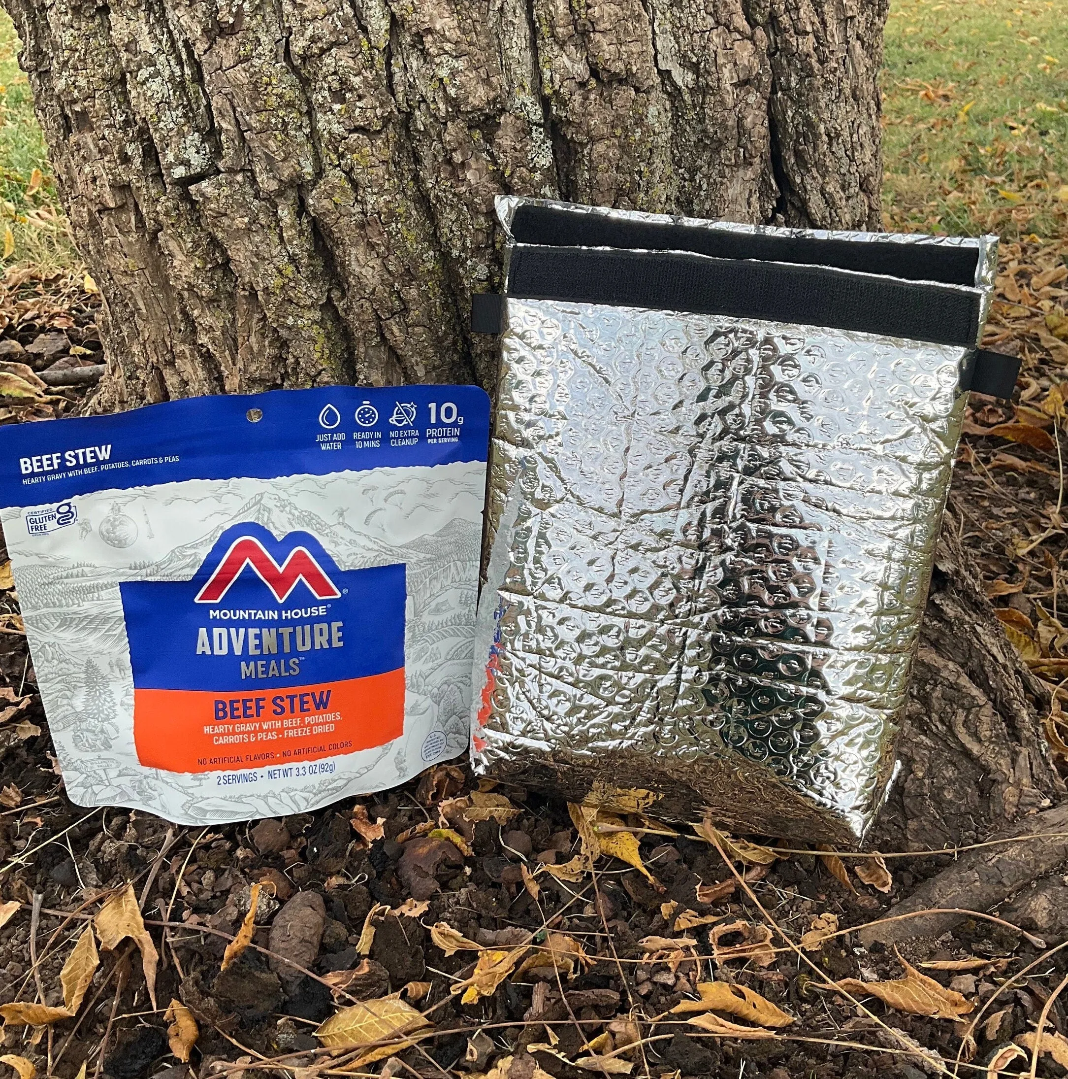 Ultralight Food Insulator Cozy Double Reflective Hiking Pouch