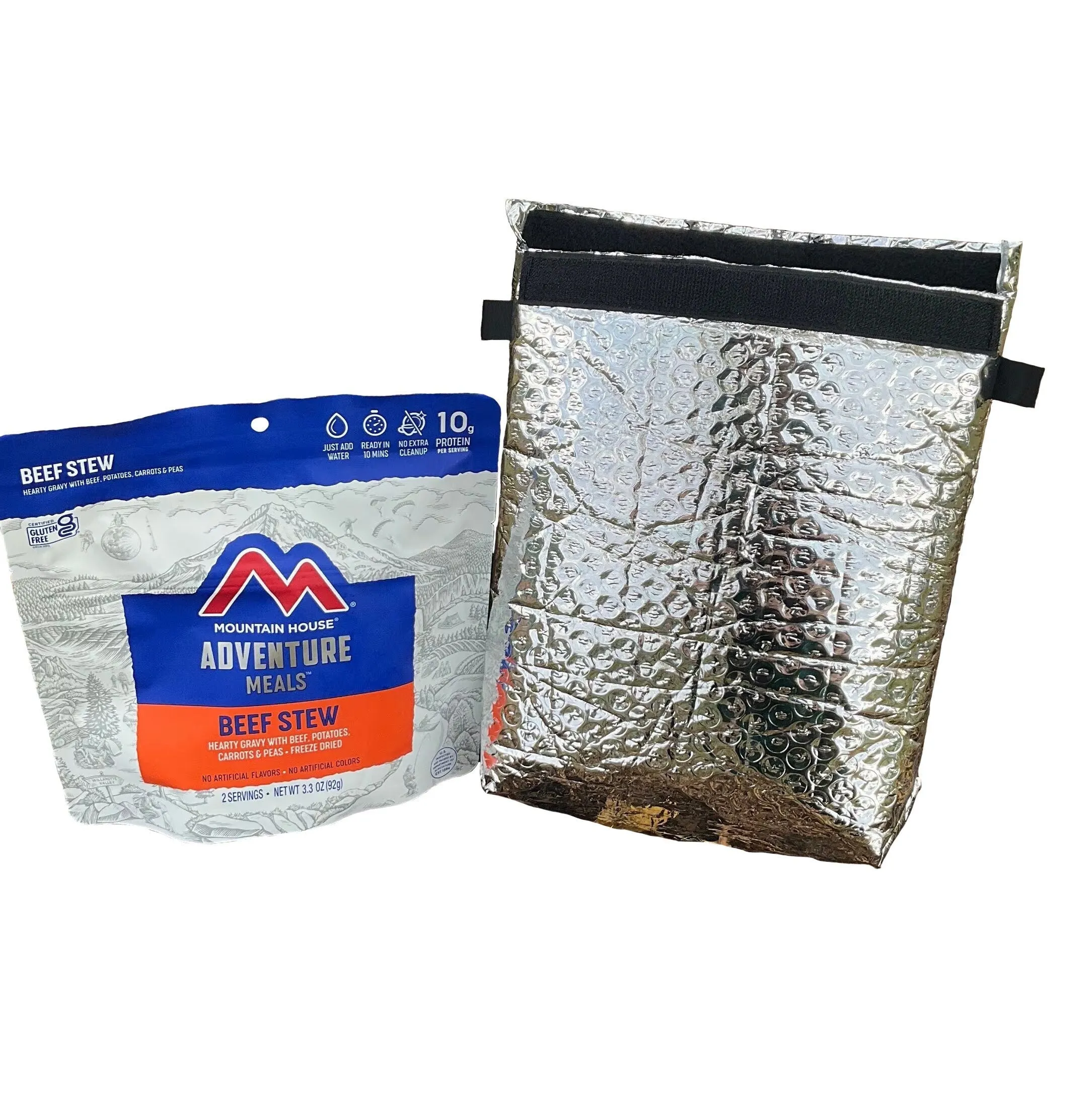 Ultralight Food Insulator Cozy Double Reflective Hiking Pouch