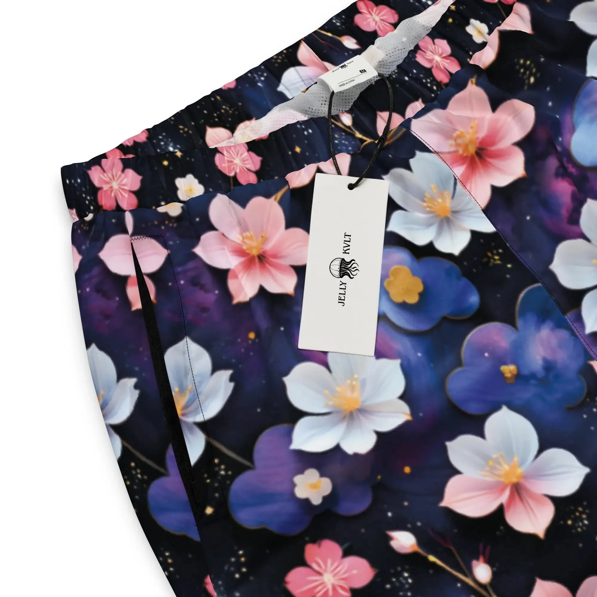 Unisex track pants - Midnight Sakura