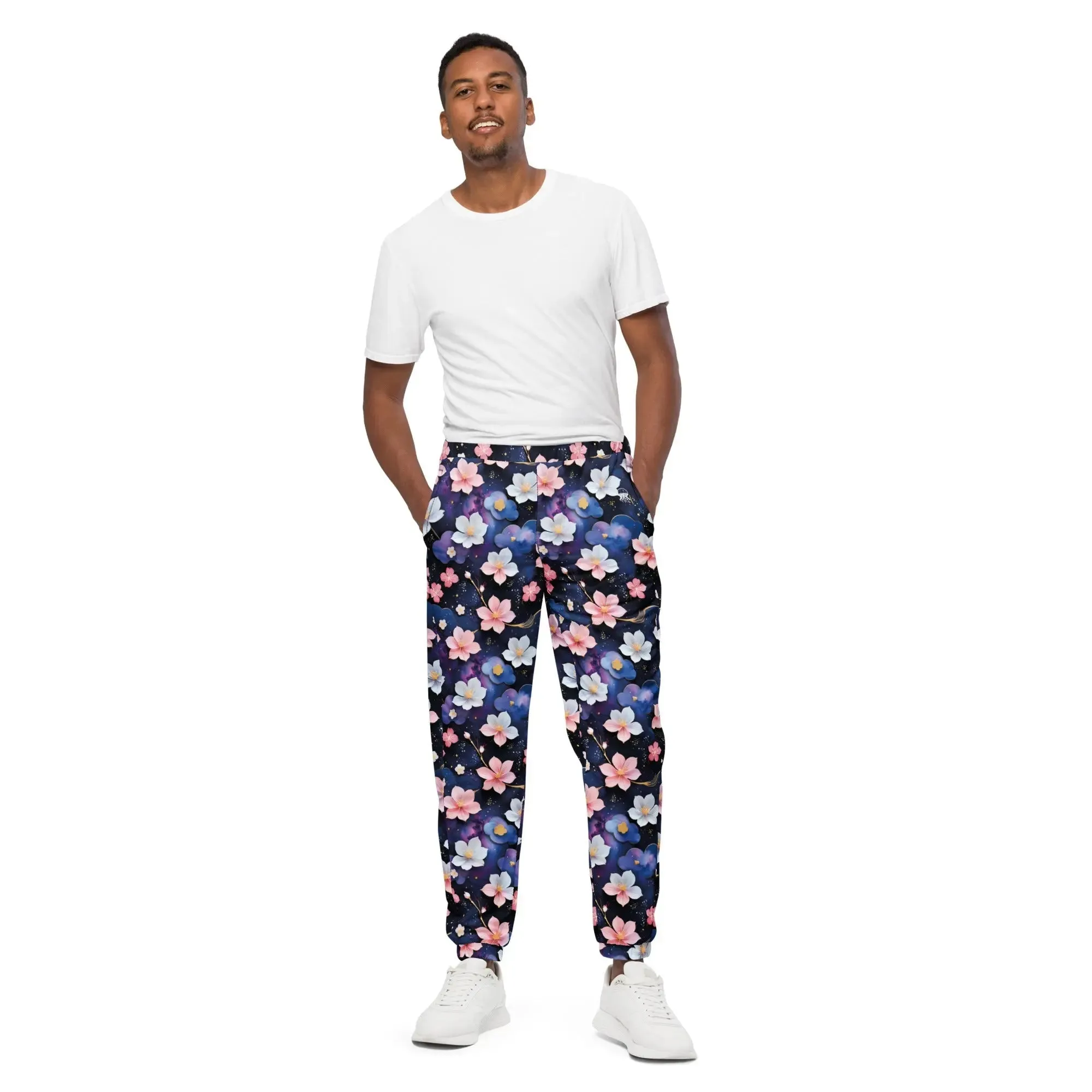 Unisex track pants - Midnight Sakura