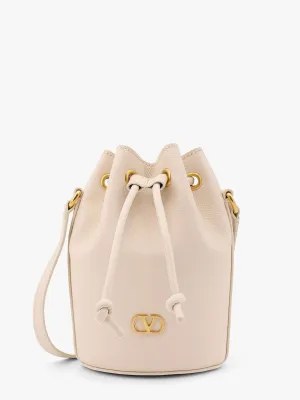 Valentino Garavani Valentino Garavani Leather Bucket Bag